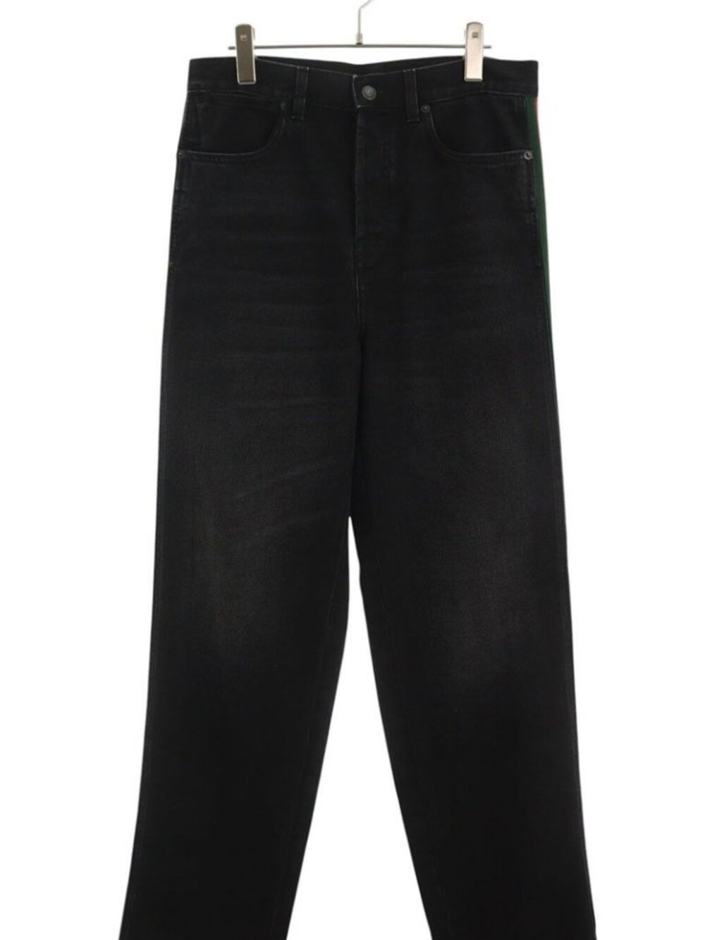 Gucci Denim Pants with Web Insert 31
